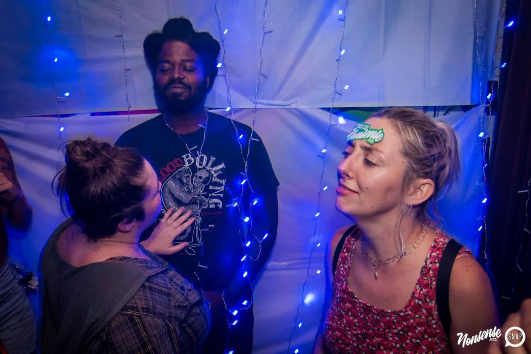 Nonsense Winter Wonderland - Aug 2018! The Basement, East Atlanta. It snowed inside. There were Arctic blasts. There was a Yeti. Kimber was the DJ. Nonsense Dance Party is the 3rd Friday of every month! Photography by Oh Snap!