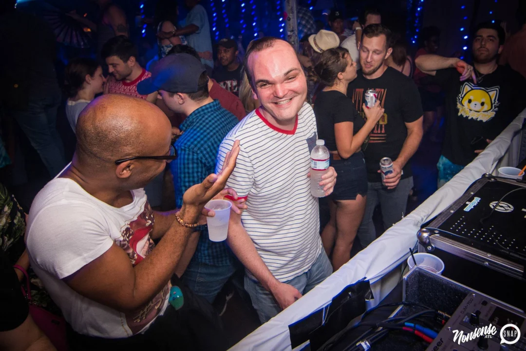 Nonsense Winter Wonderland - Aug 2018! The Basement, East Atlanta. It snowed inside. There were Arctic blasts. There was a Yeti. Kimber was the DJ. Nonsense Dance Party is the 3rd Friday of every month! Photography by Oh Snap!
