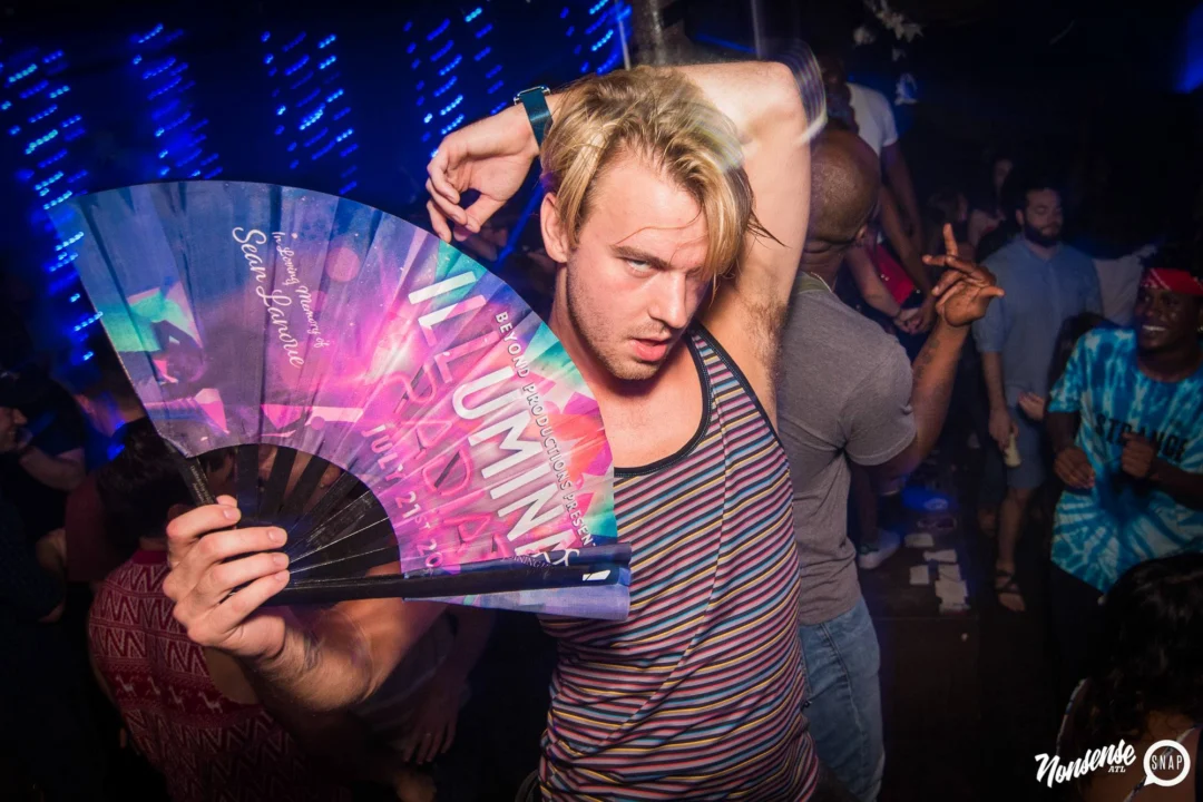 Nonsense Winter Wonderland - Aug 2018! The Basement, East Atlanta. It snowed inside. There were Arctic blasts. There was a Yeti. Kimber was the DJ. Nonsense Dance Party is the 3rd Friday of every month! Photography by Oh Snap!