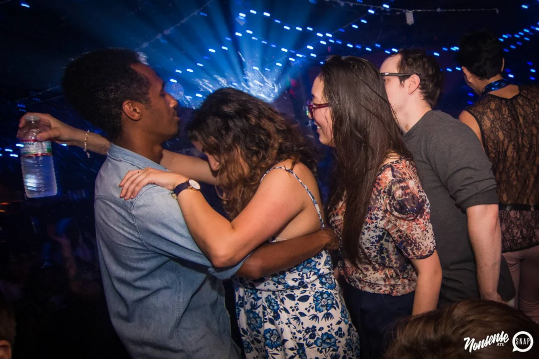 Nonsense Winter Wonderland - Aug 2018! The Basement, East Atlanta. It snowed inside. There were Arctic blasts. There was a Yeti. Kimber was the DJ. Nonsense Dance Party is the 3rd Friday of every month! Photography by Oh Snap!