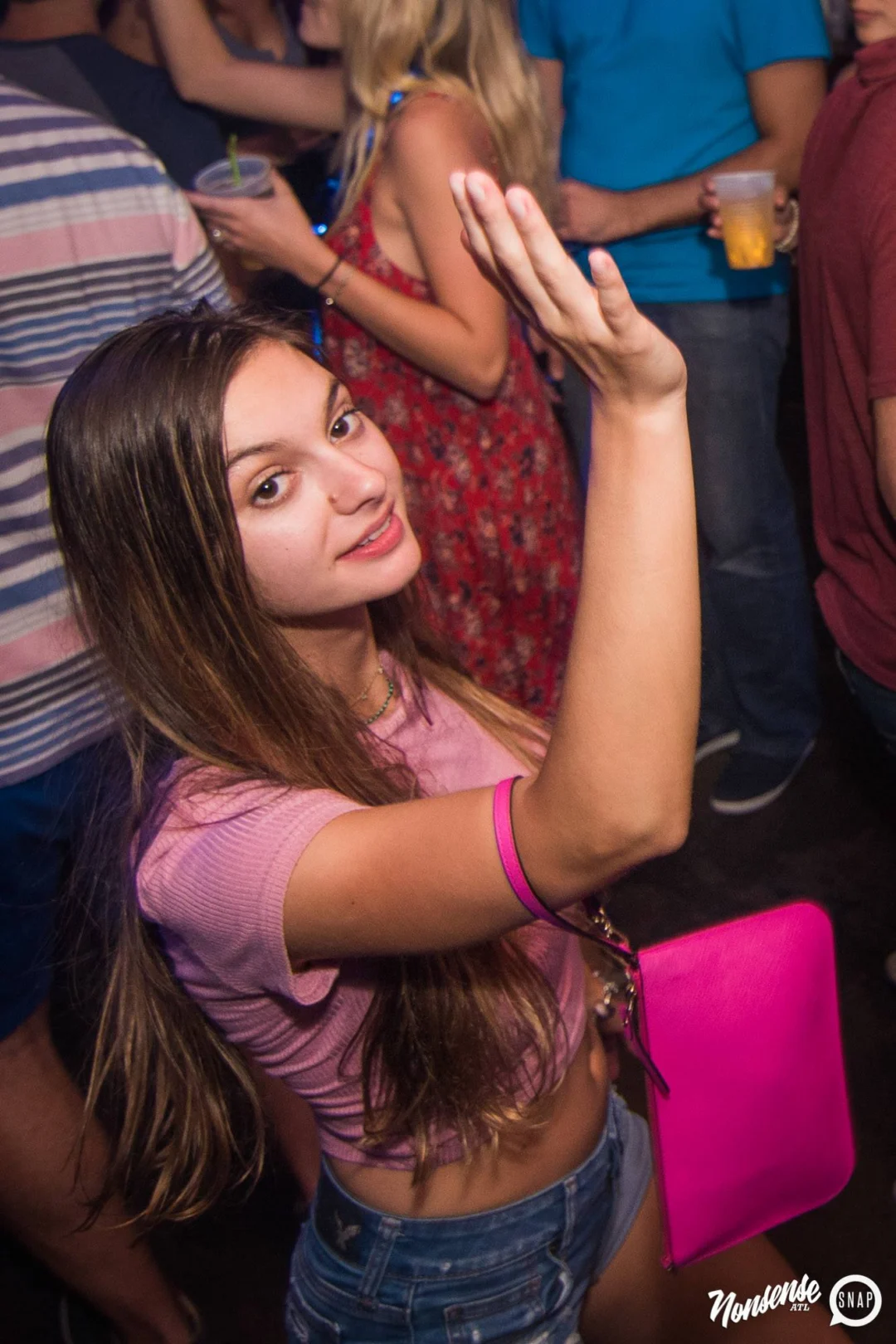 Nonsense Winter Wonderland - Aug 2018! The Basement, East Atlanta. It snowed inside. There were Arctic blasts. There was a Yeti. Kimber was the DJ. Nonsense Dance Party is the 3rd Friday of every month! Photography by Oh Snap!