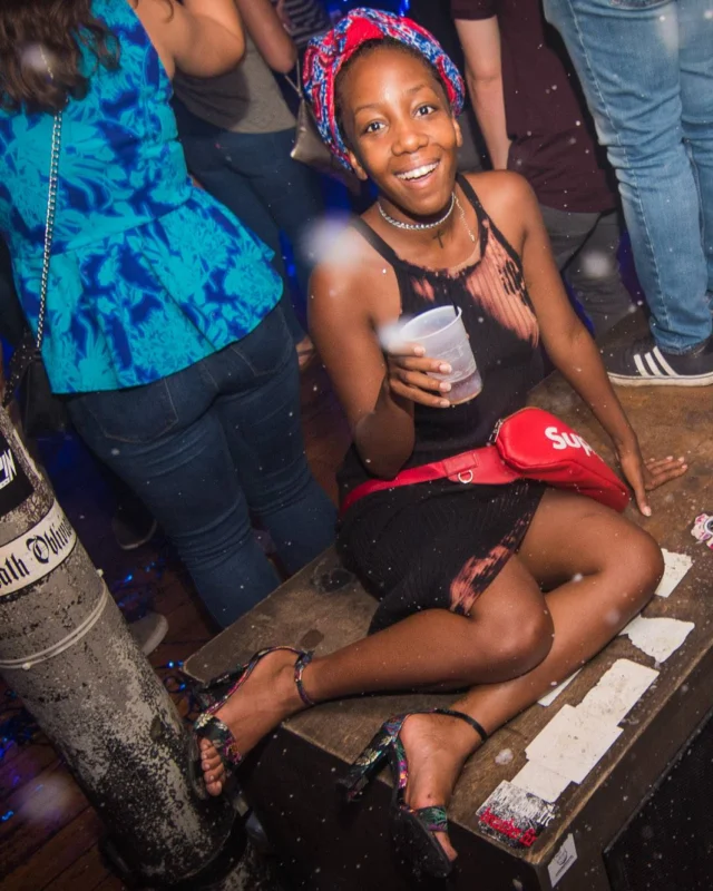 Nonsense Winter Wonderland - Aug 2018! The Basement, East Atlanta. It snowed inside. There were Arctic blasts. There was a Yeti. Kimber was the DJ. Nonsense Dance Party is the 3rd Friday of every month! Photography by Oh Snap!