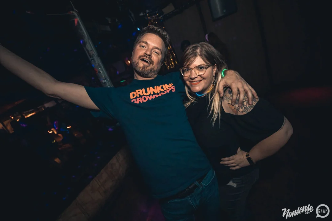 NONSENSE DANCE PARTY! We brought out the XTREME DANCE DOME and got ridiculous! Kimber was the DJ. Photo by Fabeaux/Oh Snap