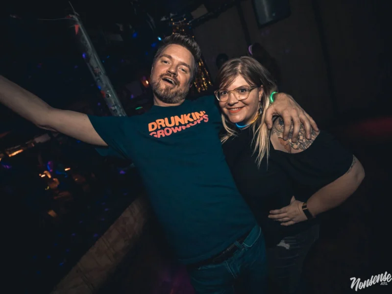 NONSENSE DANCE PARTY! We brought out the XTREME DANCE DOME and got ridiculous! Kimber was the DJ. Photo by Fabeaux/Oh Snap