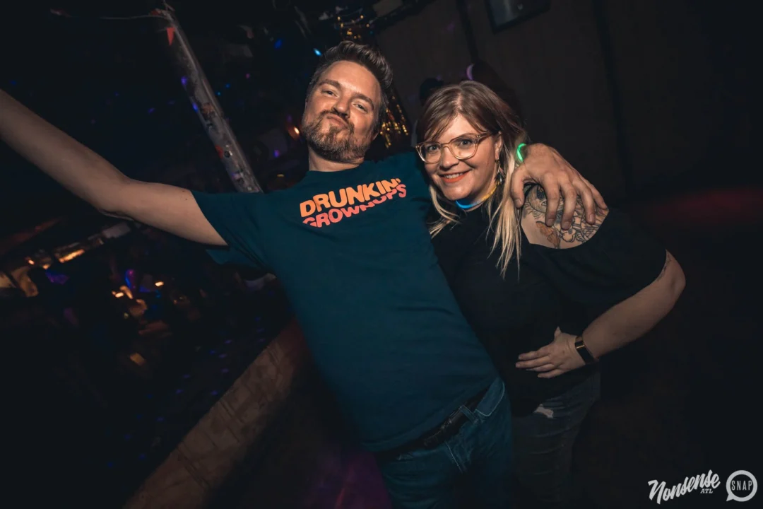 NONSENSE DANCE PARTY! We brought out the XTREME DANCE DOME and got ridiculous! Kimber was the DJ. Photo by Fabeaux/Oh Snap