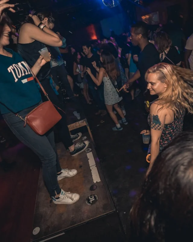 NONSENSE DANCE PARTY! We brought out the XTREME DANCE DOME and got ridiculous! Kimber was the DJ. Photo by Fabeaux/Oh Snap