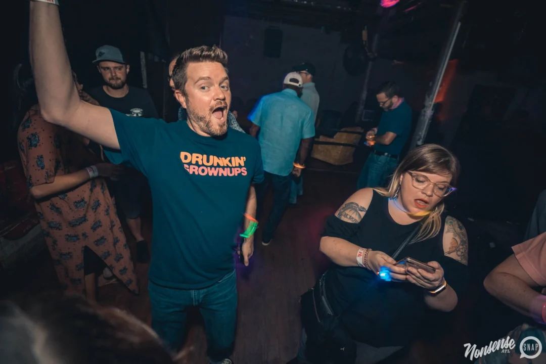 NONSENSE DANCE PARTY! We brought out the XTREME DANCE DOME and got ridiculous! Kimber was the DJ. Photo by Fabeaux/Oh Snap