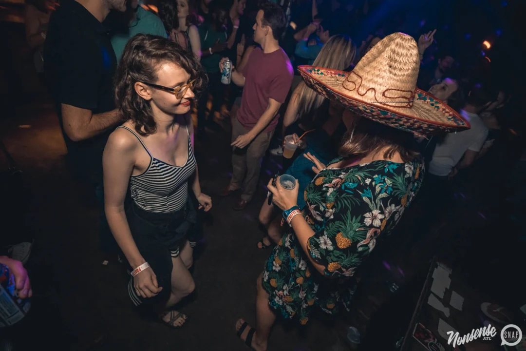 NONSENSE DANCE PARTY! We brought out the XTREME DANCE DOME and got ridiculous! Kimber was the DJ. Photo by Fabeaux/Oh Snap