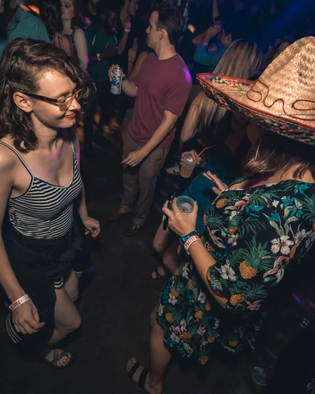 NONSENSE DANCE PARTY! We brought out the XTREME DANCE DOME and got ridiculous! Kimber was the DJ. Photo by Fabeaux/Oh Snap