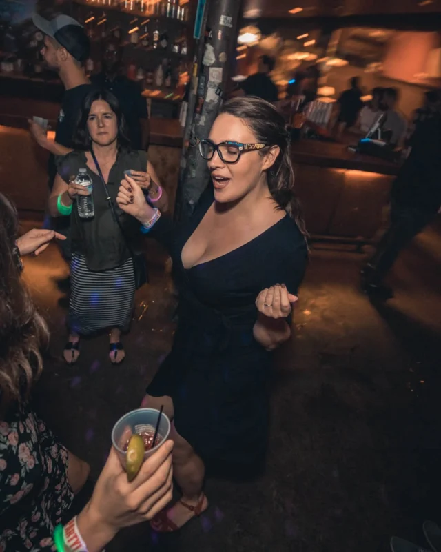 NONSENSE DANCE PARTY! We brought out the XTREME DANCE DOME and got ridiculous! Kimber was the DJ. Photo by Fabeaux/Oh Snap