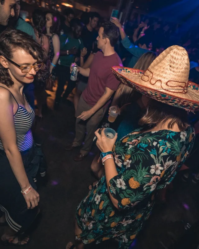 NONSENSE DANCE PARTY! We brought out the XTREME DANCE DOME and got ridiculous! Kimber was the DJ. Photo by Fabeaux/Oh Snap