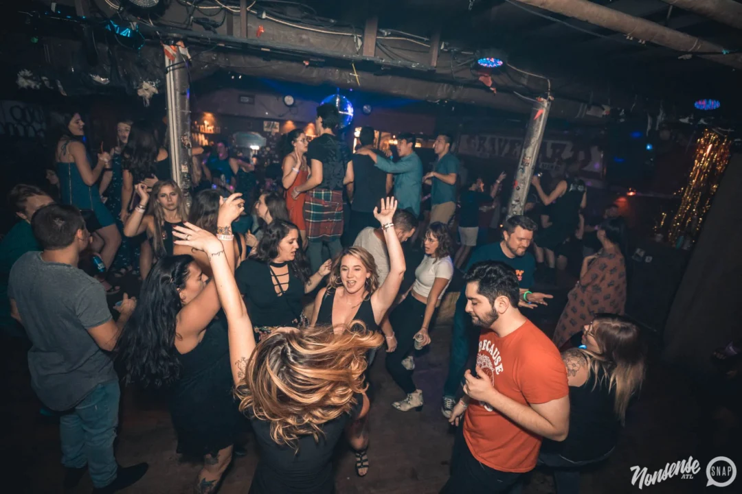 NONSENSE DANCE PARTY! We brought out the XTREME DANCE DOME and got ridiculous! Kimber was the DJ. Photo by Fabeaux/Oh Snap
