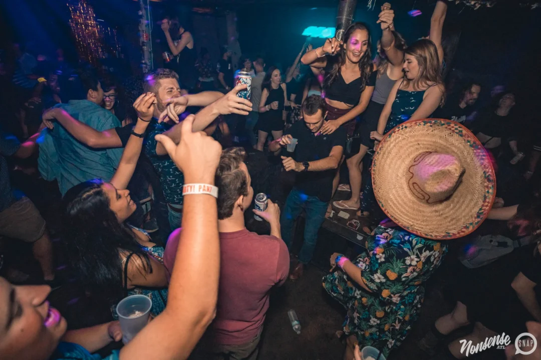 NONSENSE DANCE PARTY! We brought out the XTREME DANCE DOME and got ridiculous! Kimber was the DJ. Photo by Fabeaux/Oh Snap