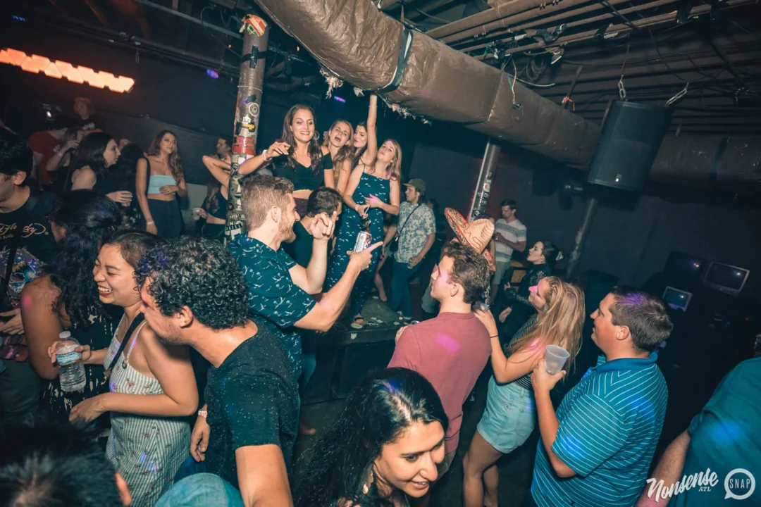 NONSENSE DANCE PARTY! We brought out the XTREME DANCE DOME and got ridiculous! Kimber was the DJ. Photo by Fabeaux/Oh Snap