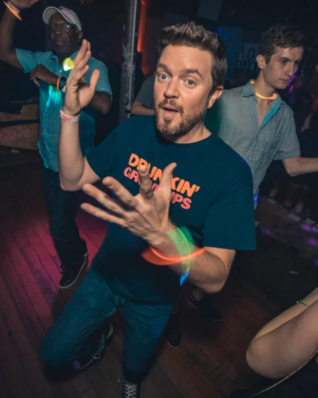 NONSENSE DANCE PARTY! We brought out the XTREME DANCE DOME and got ridiculous! Kimber was the DJ. Photo by Fabeaux/Oh Snap