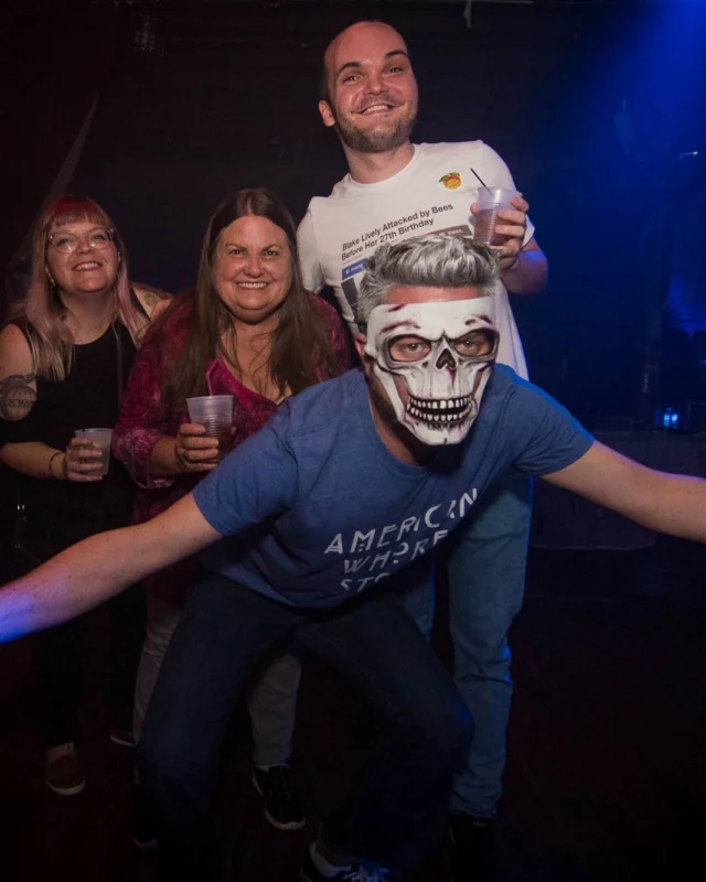 NONSENSE HAUNTED DANCE PARTY + PHOBIA EXPERIENCE at The Basement! October 19, 2018. Kimber was the DJ. Photo by Stephanie Heath/Oh Snap