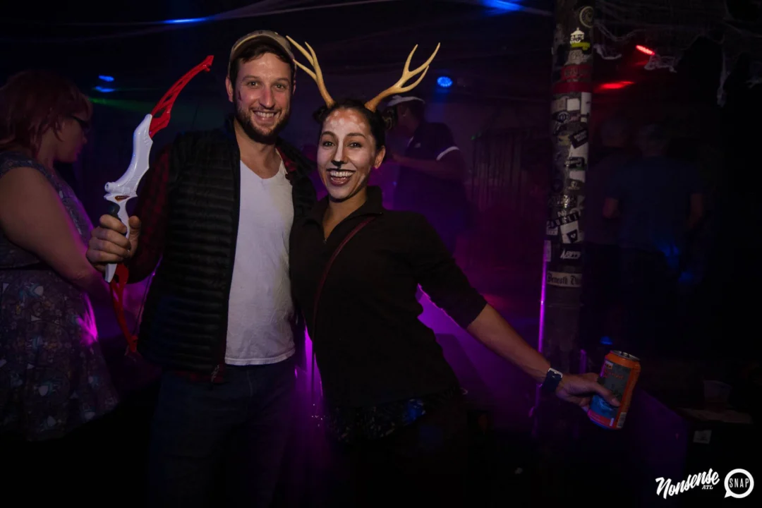 NONSENSE HAUNTED DANCE PARTY + PHOBIA EXPERIENCE at The Basement! October 19, 2018. Kimber was the DJ. Photo by Stephanie Heath/Oh Snap