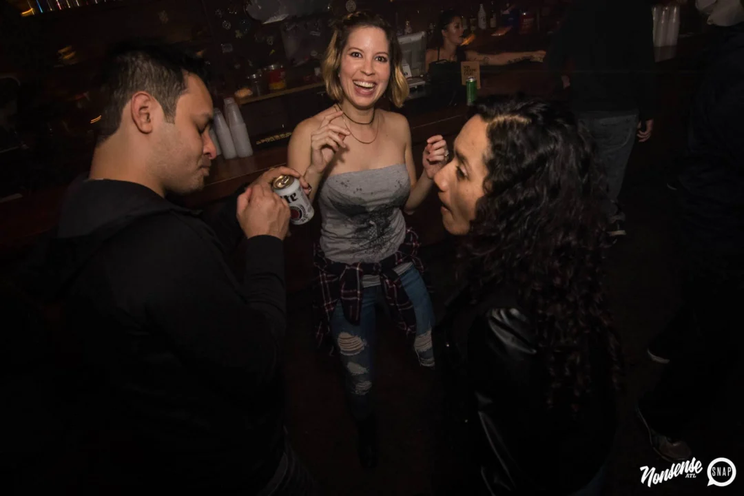 NONSENSE HAUNTED DANCE PARTY + PHOBIA EXPERIENCE at The Basement! October 19, 2018. Kimber was the DJ. Photo by Stephanie Heath/Oh Snap