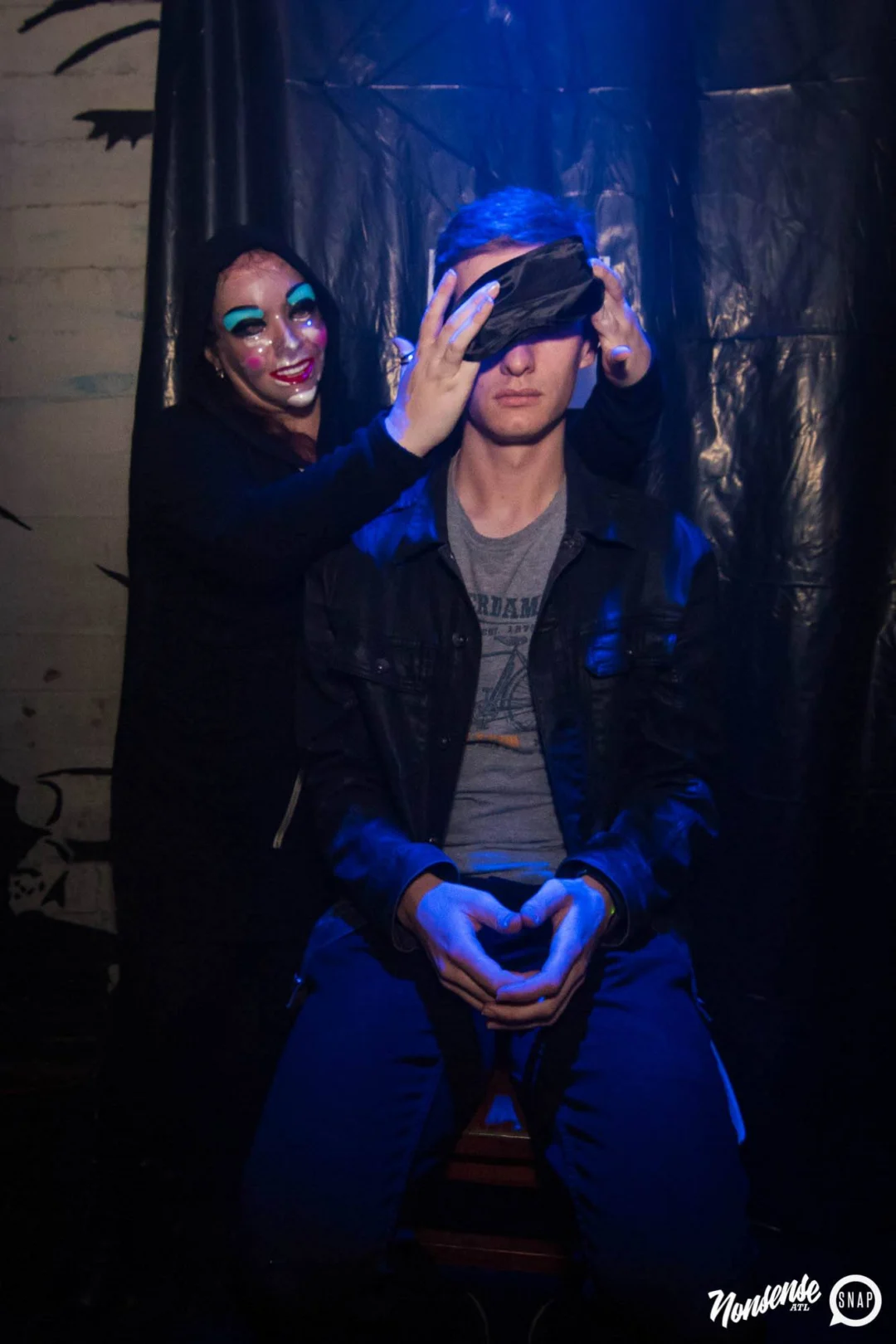 NONSENSE HAUNTED DANCE PARTY + PHOBIA EXPERIENCE at The Basement! October 19, 2018. Kimber was the DJ. Photo by Stephanie Heath/Oh Snap