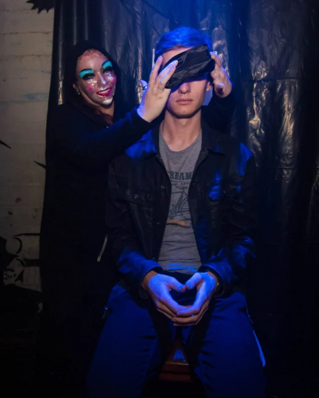 NONSENSE HAUNTED DANCE PARTY + PHOBIA EXPERIENCE at The Basement! October 19, 2018. Kimber was the DJ. Photo by Stephanie Heath/Oh Snap