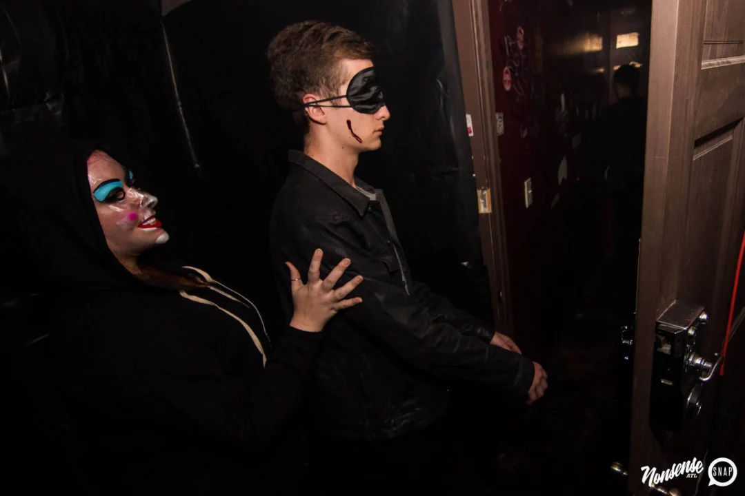 NONSENSE HAUNTED DANCE PARTY + PHOBIA EXPERIENCE at The Basement! October 19, 2018. Kimber was the DJ. Photo by Stephanie Heath/Oh Snap