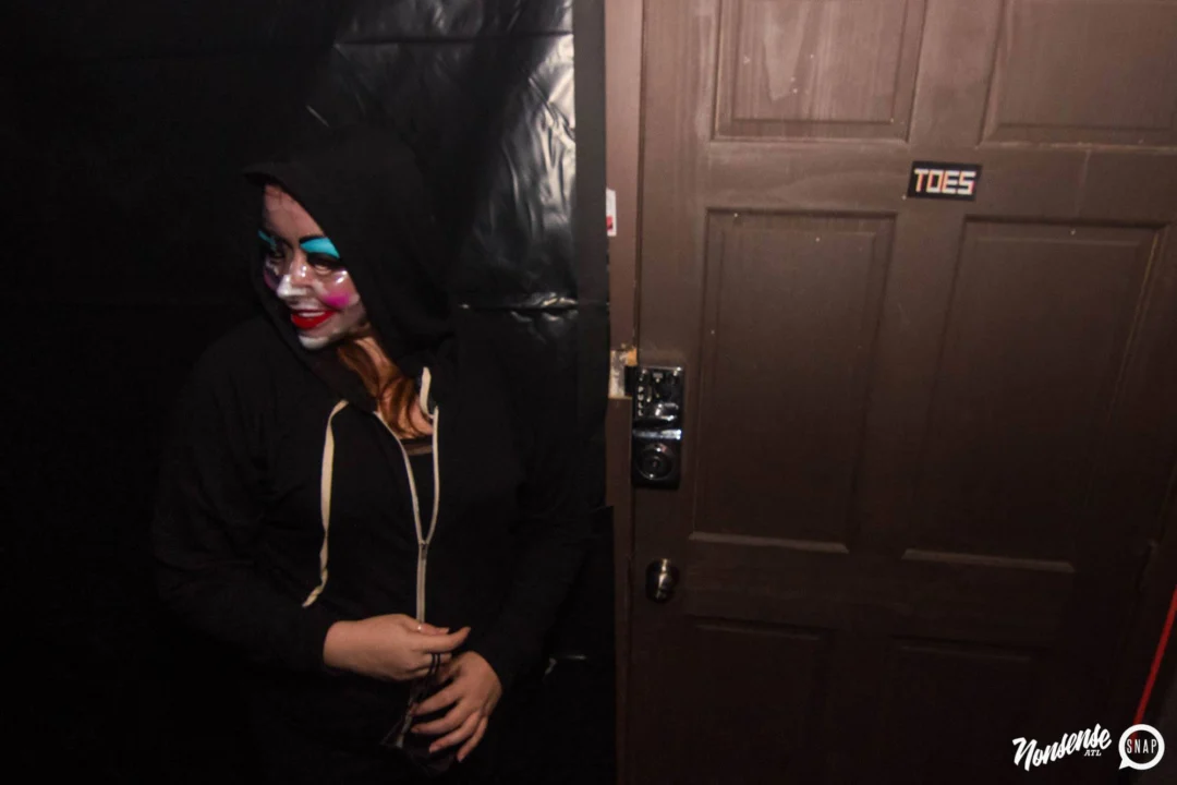 NONSENSE HAUNTED DANCE PARTY + PHOBIA EXPERIENCE at The Basement! October 19, 2018. Kimber was the DJ. Photo by Stephanie Heath/Oh Snap