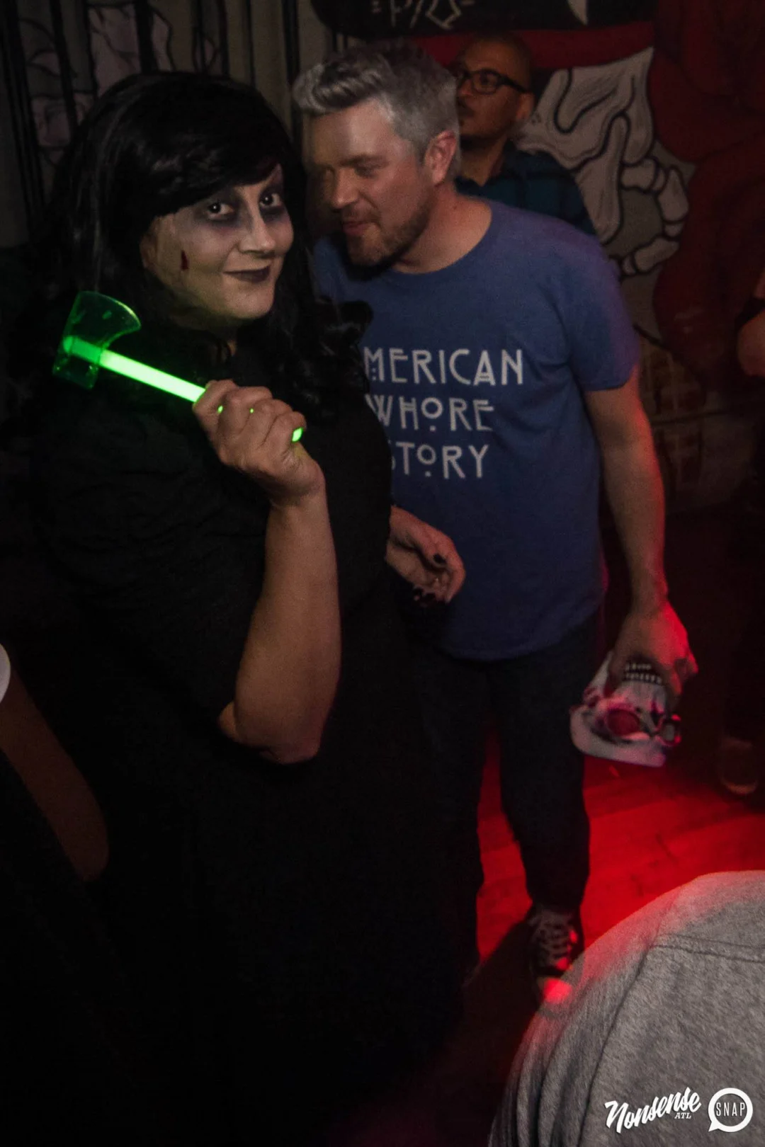 NONSENSE HAUNTED DANCE PARTY + PHOBIA EXPERIENCE at The Basement! October 19, 2018. Kimber was the DJ. Photo by Stephanie Heath/Oh Snap
