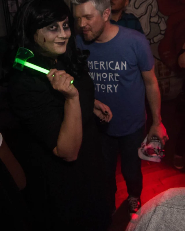NONSENSE HAUNTED DANCE PARTY + PHOBIA EXPERIENCE at The Basement! October 19, 2018. Kimber was the DJ. Photo by Stephanie Heath/Oh Snap