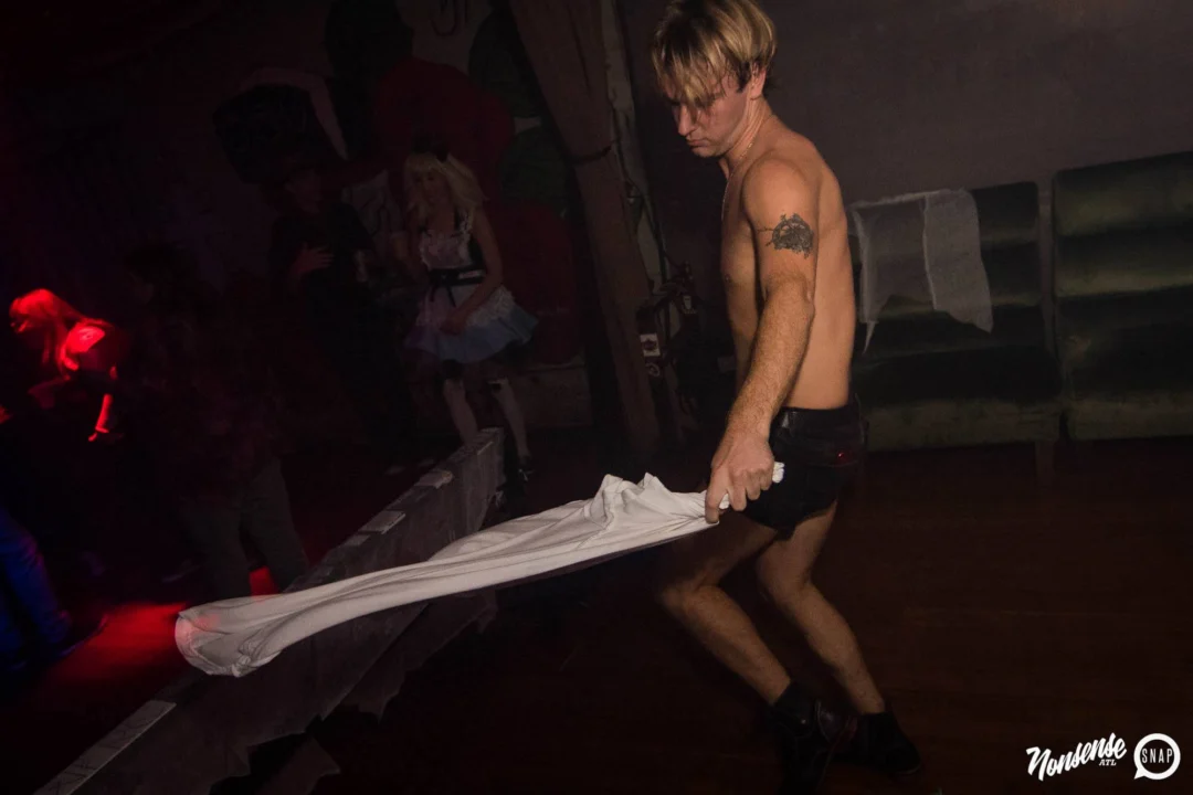 NONSENSE HAUNTED DANCE PARTY + PHOBIA EXPERIENCE at The Basement! October 19, 2018. Kimber was the DJ. Photo by Stephanie Heath/Oh Snap