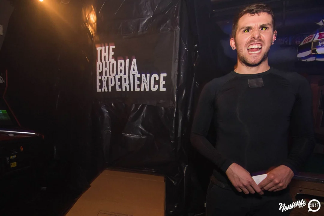 NONSENSE HAUNTED DANCE PARTY + PHOBIA EXPERIENCE at The Basement! October 19, 2018. Kimber was the DJ. Photo by Stephanie Heath/Oh Snap