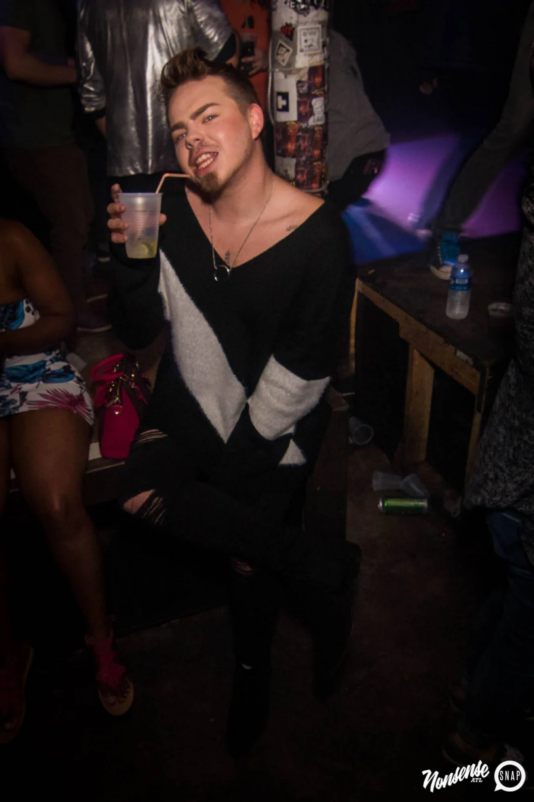 NONSENSE HAUNTED DANCE PARTY + PHOBIA EXPERIENCE at The Basement! October 19, 2018. Kimber was the DJ. Photo by Stephanie Heath/Oh Snap
