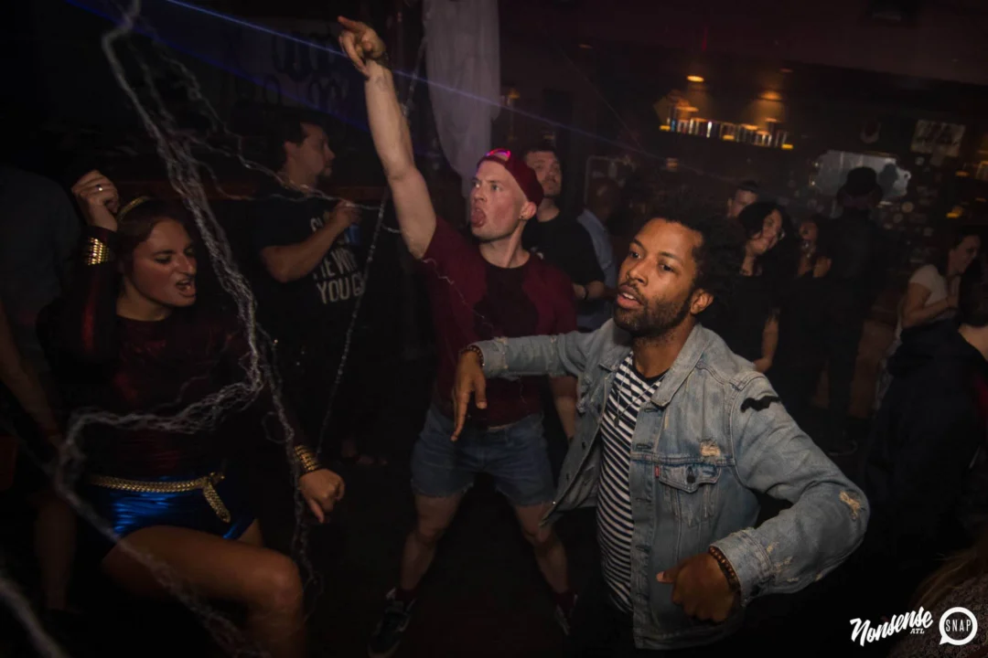 NONSENSE HAUNTED DANCE PARTY + PHOBIA EXPERIENCE at The Basement! October 19, 2018. Kimber was the DJ. Photo by Stephanie Heath/Oh Snap