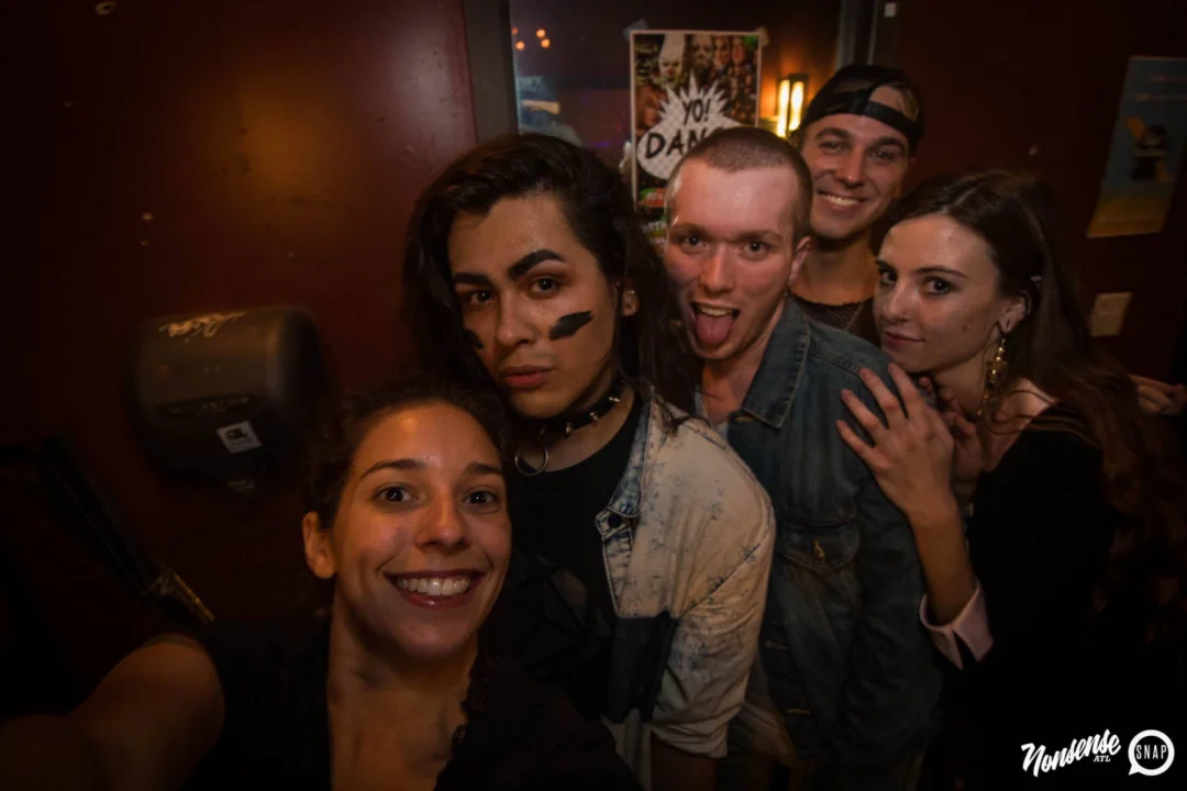 NONSENSE HAUNTED DANCE PARTY + PHOBIA EXPERIENCE at The Basement! October 19, 2018. Kimber was the DJ. Photo by Stephanie Heath/Oh Snap