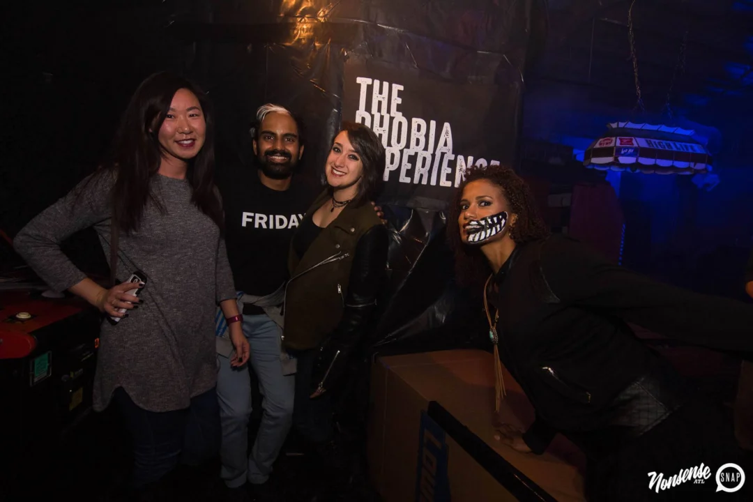 NONSENSE HAUNTED DANCE PARTY + PHOBIA EXPERIENCE at The Basement! October 19, 2018. Kimber was the DJ. Photo by Stephanie Heath/Oh Snap