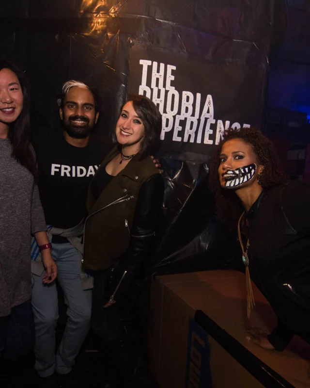 NONSENSE HAUNTED DANCE PARTY + PHOBIA EXPERIENCE at The Basement! October 19, 2018. Kimber was the DJ. Photo by Stephanie Heath/Oh Snap