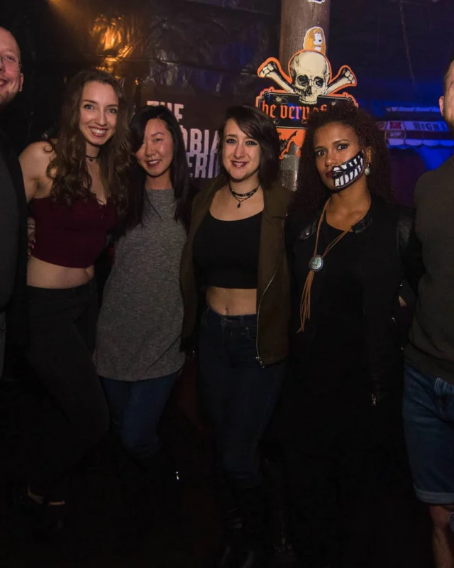 NONSENSE HAUNTED DANCE PARTY + PHOBIA EXPERIENCE at The Basement! October 19, 2018. Kimber was the DJ. Photo by Stephanie Heath/Oh Snap