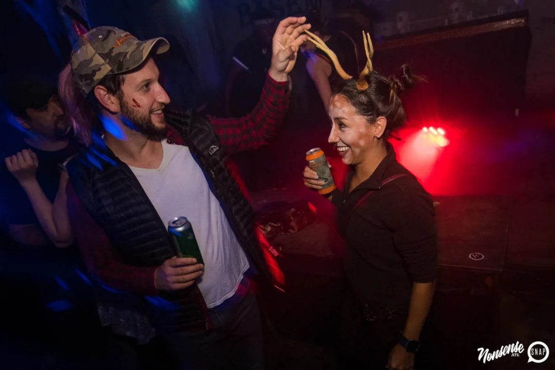 NONSENSE HAUNTED DANCE PARTY + PHOBIA EXPERIENCE at The Basement! October 19, 2018. Kimber was the DJ. Photo by Stephanie Heath/Oh Snap