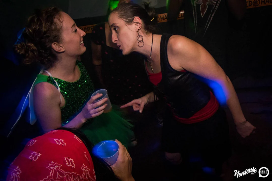 NONSENSE HAUNTED DANCE PARTY + PHOBIA EXPERIENCE at The Basement! October 19, 2018. Kimber was the DJ. Photo by Stephanie Heath/Oh Snap