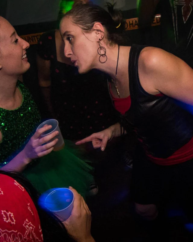 NONSENSE HAUNTED DANCE PARTY + PHOBIA EXPERIENCE at The Basement! October 19, 2018. Kimber was the DJ. Photo by Stephanie Heath/Oh Snap