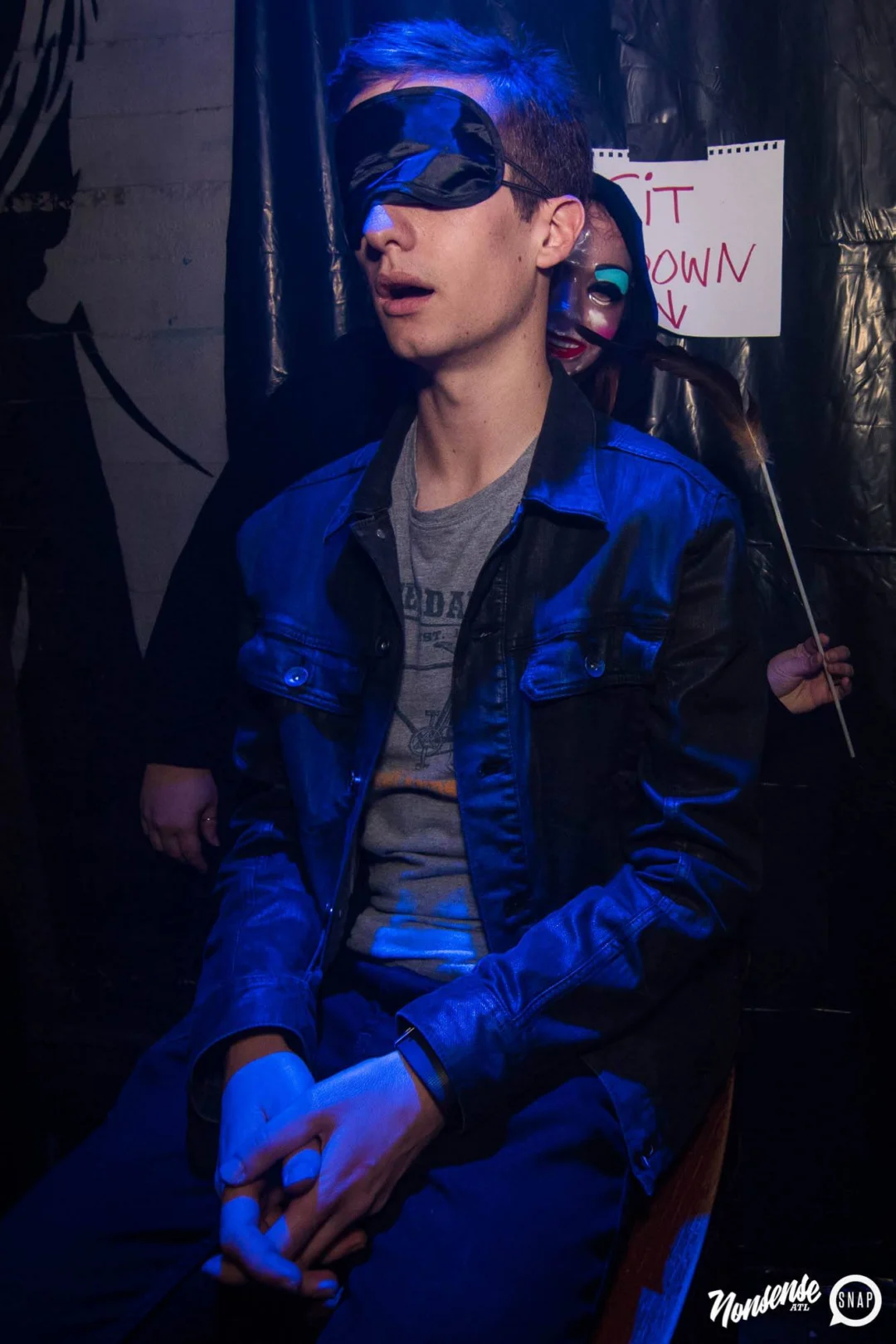 NONSENSE HAUNTED DANCE PARTY + PHOBIA EXPERIENCE at The Basement! October 19, 2018. Kimber was the DJ. Photo by Stephanie Heath/Oh Snap