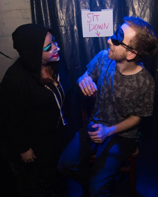 NONSENSE HAUNTED DANCE PARTY + PHOBIA EXPERIENCE at The Basement! October 19, 2018. Kimber was the DJ. Photo by Stephanie Heath/Oh Snap