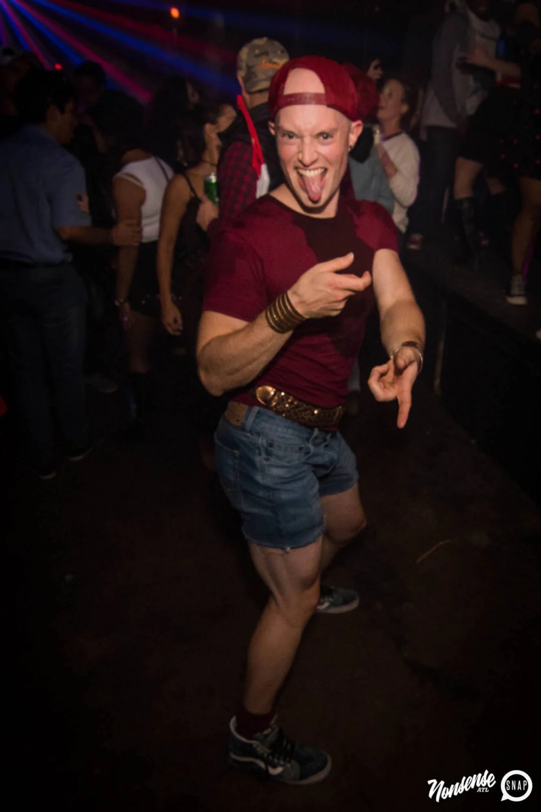 NONSENSE HAUNTED DANCE PARTY + PHOBIA EXPERIENCE at The Basement! October 19, 2018. Kimber was the DJ. Photo by Stephanie Heath/Oh Snap