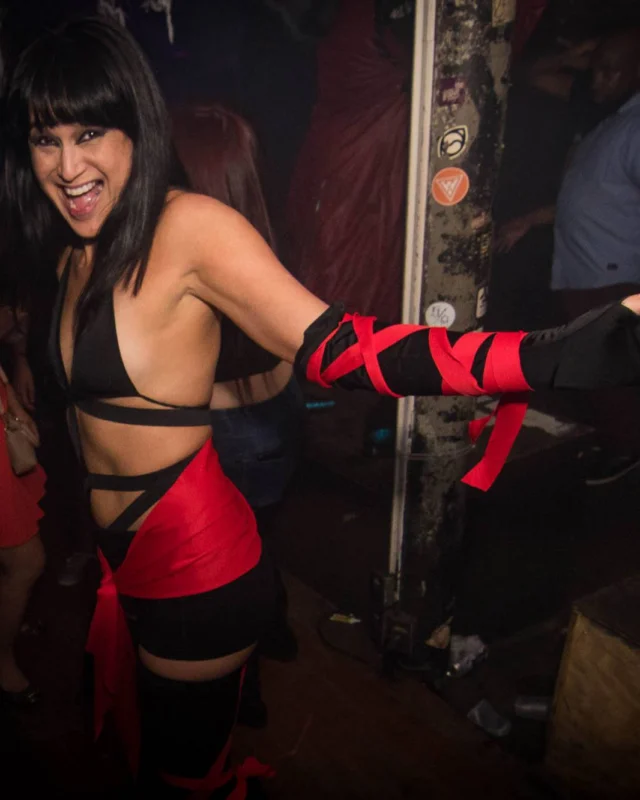 NONSENSE HAUNTED DANCE PARTY + PHOBIA EXPERIENCE at The Basement! October 19, 2018. Kimber was the DJ. Photo by Stephanie Heath/Oh Snap