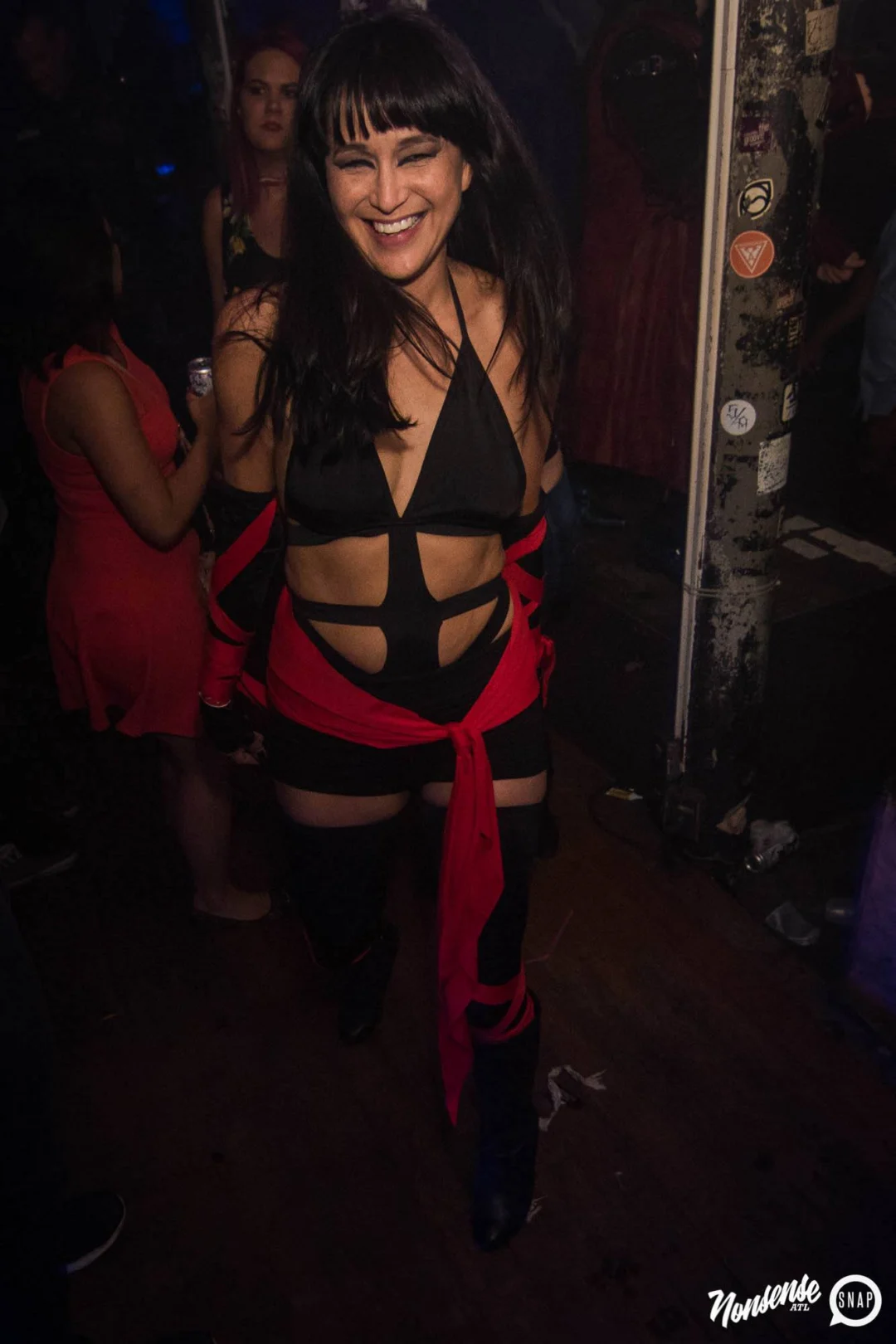 NONSENSE HAUNTED DANCE PARTY + PHOBIA EXPERIENCE at The Basement! October 19, 2018. Kimber was the DJ. Photo by Stephanie Heath/Oh Snap