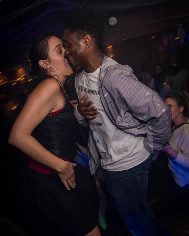 NONSENSE HAUNTED DANCE PARTY + PHOBIA EXPERIENCE at The Basement! October 19, 2018. Kimber was the DJ. Photo by Stephanie Heath/Oh Snap