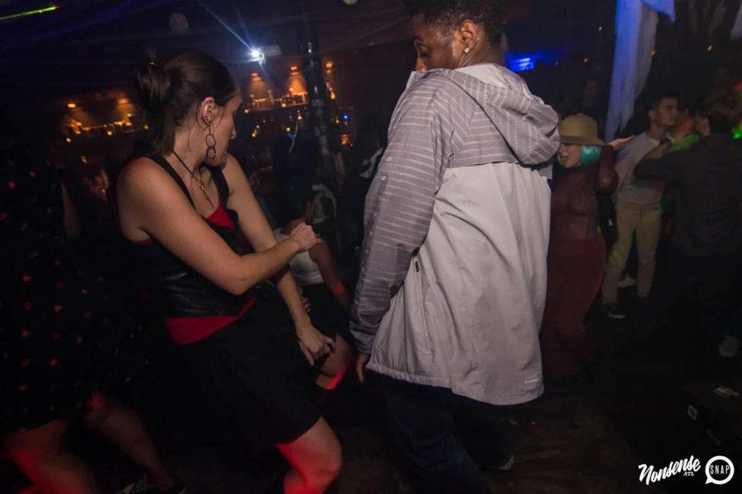 NONSENSE HAUNTED DANCE PARTY + PHOBIA EXPERIENCE at The Basement! October 19, 2018. Kimber was the DJ. Photo by Stephanie Heath/Oh Snap
