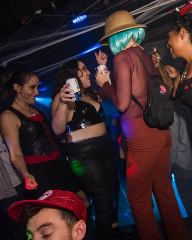 NONSENSE HAUNTED DANCE PARTY + PHOBIA EXPERIENCE at The Basement! October 19, 2018. Kimber was the DJ. Photo by Stephanie Heath/Oh Snap