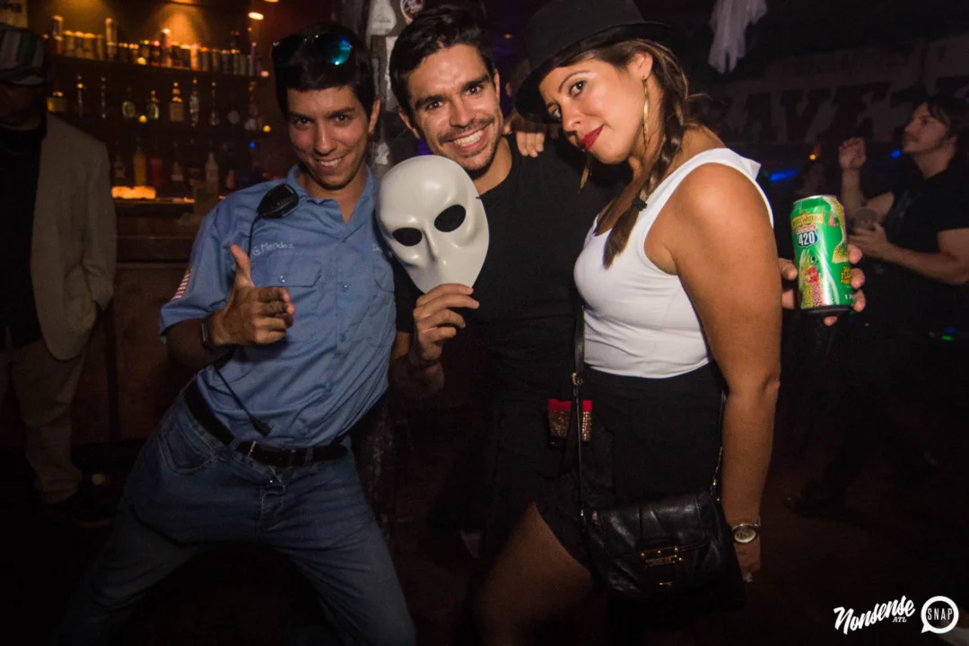 NONSENSE HAUNTED DANCE PARTY + PHOBIA EXPERIENCE at The Basement! October 19, 2018. Kimber was the DJ. Photo by Stephanie Heath/Oh Snap