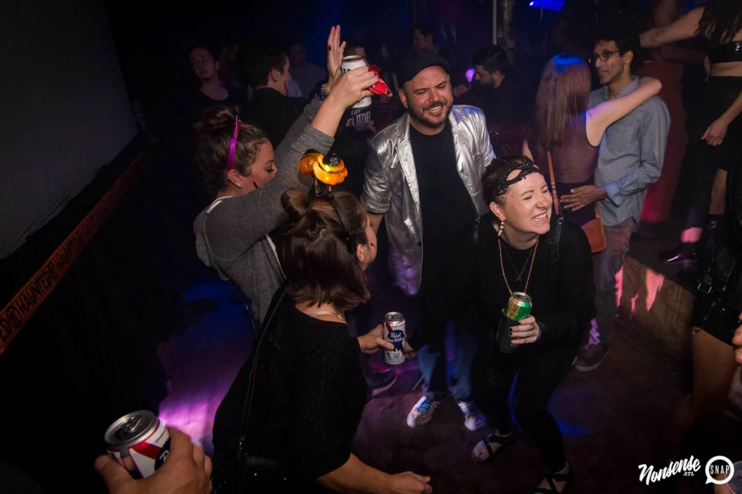 NONSENSE HAUNTED DANCE PARTY + PHOBIA EXPERIENCE at The Basement! October 19, 2018. Kimber was the DJ. Photo by Stephanie Heath/Oh Snap