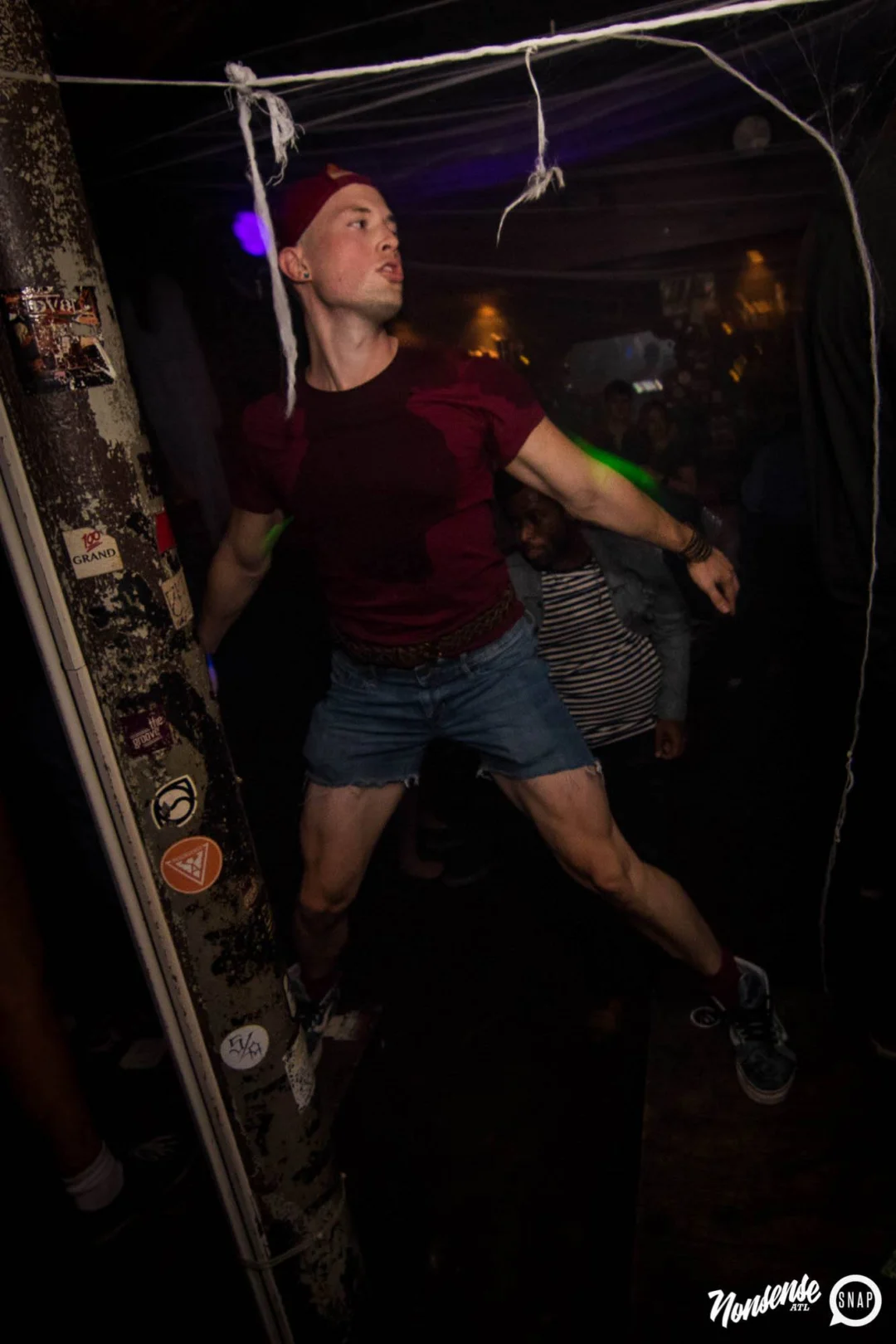 NONSENSE HAUNTED DANCE PARTY + PHOBIA EXPERIENCE at The Basement! October 19, 2018. Kimber was the DJ. Photo by Stephanie Heath/Oh Snap